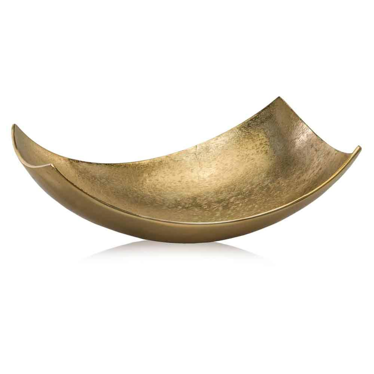 Cucha Large Scoop Bowl/Gold