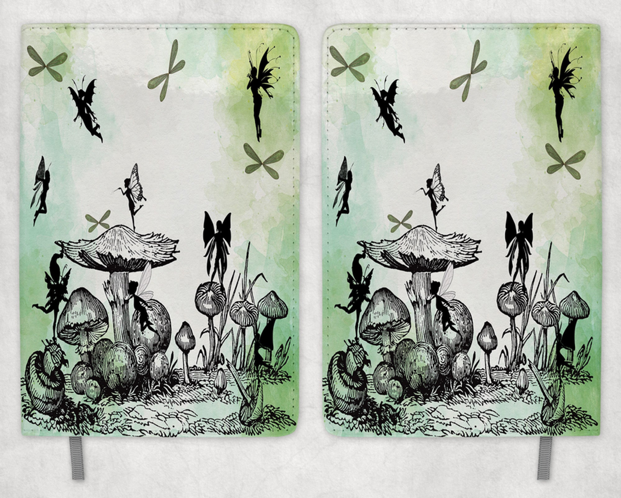 Fairies Printed 8 Inch  A-5 Journal