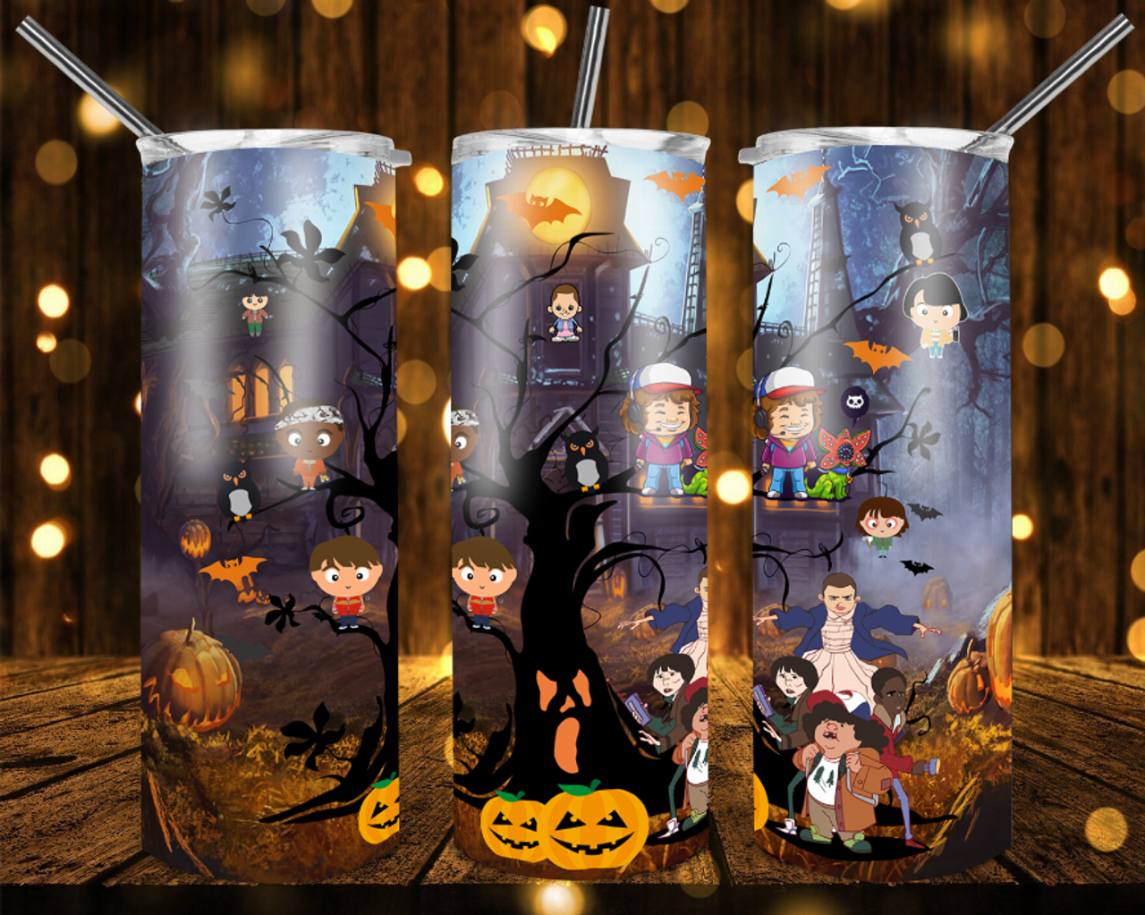20oz Halloween Tree Tumbler - 177300011529