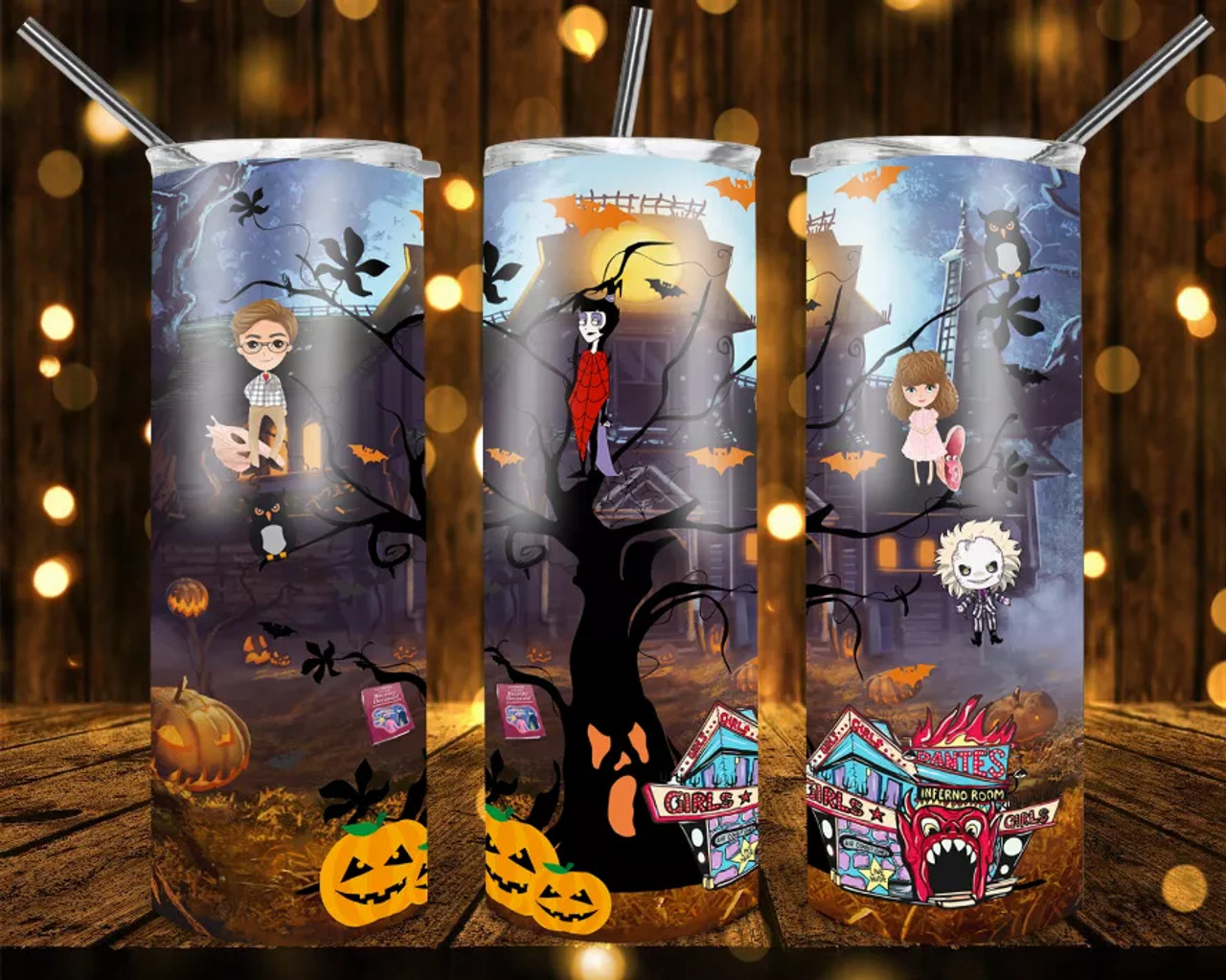 20oz Halloween Tree Tumbler - 177300011537