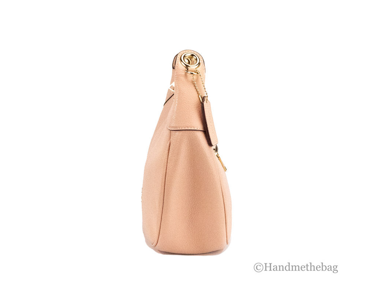 Coach Mara Shell Pink Leather Convertible Hobo Shoulder Crossbody