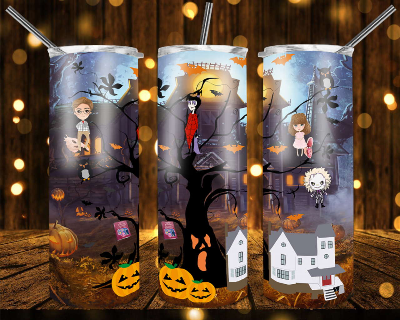 20oz Halloween Tree Tumbler - 177300011538