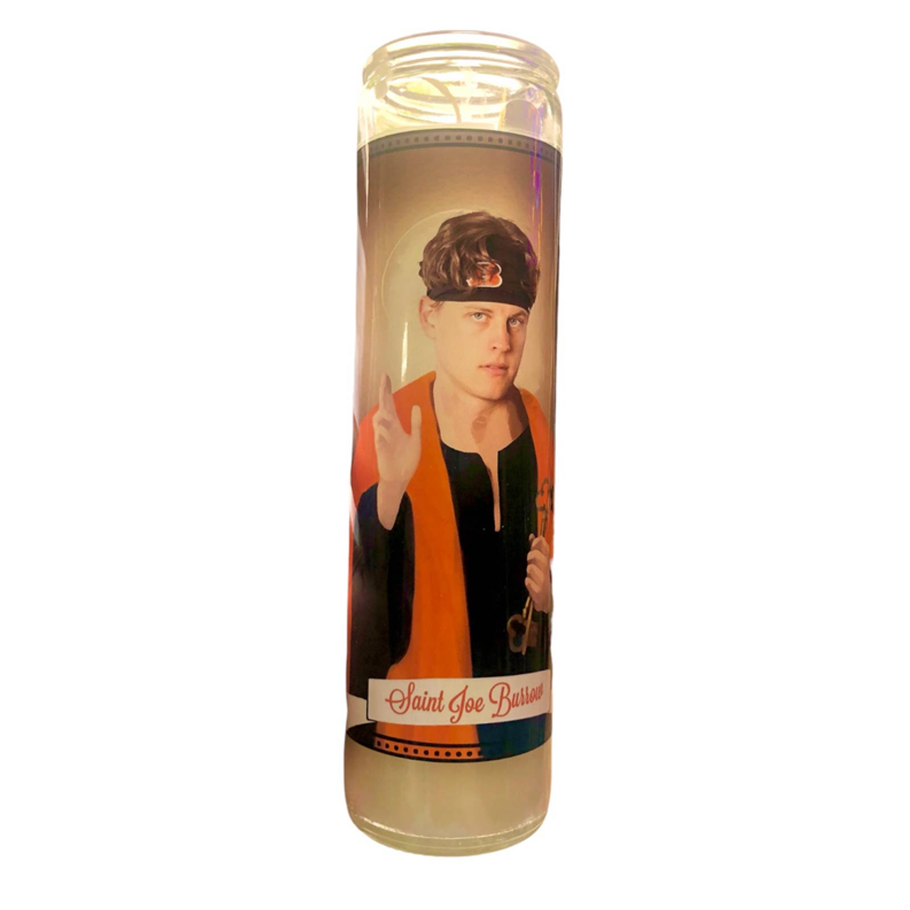 Joe Burrow Version 3 Devotional Prayer Saint Candle