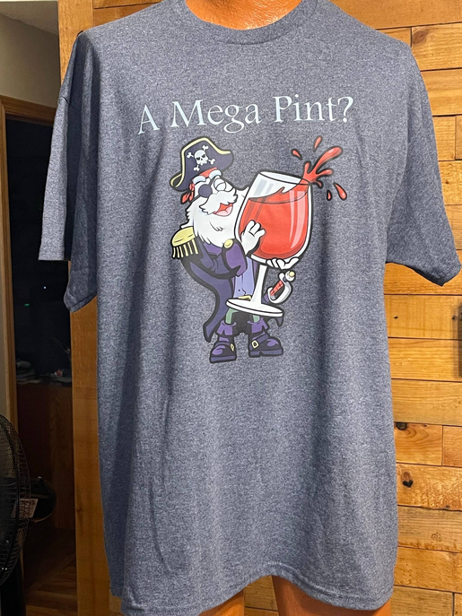 Captain Yeti "Mega Pint" T-shirt - SqCap901