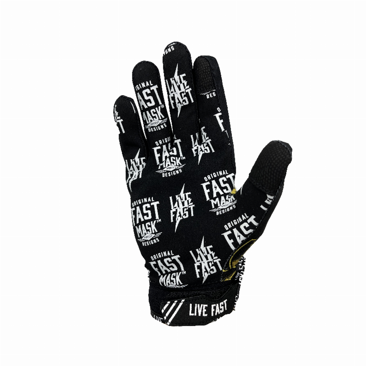 Live Fast X Sweyda  Collab Golden Samurai  Mx Gloves
