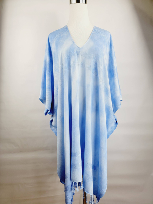 Cover-up, Beach dress Tie- Dye Hand made Dress