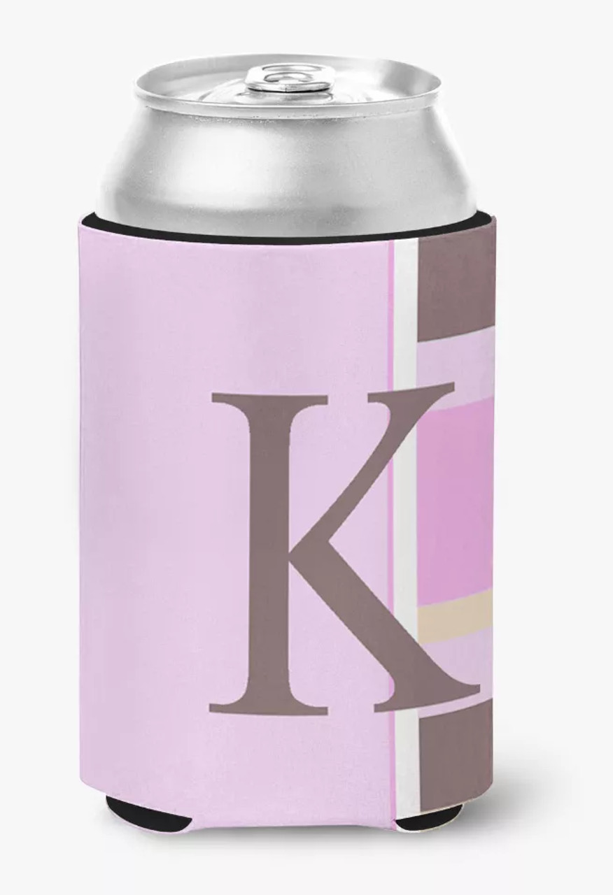 Monogram Letter Can or Bottle Hugger - CJ1005-KCC
