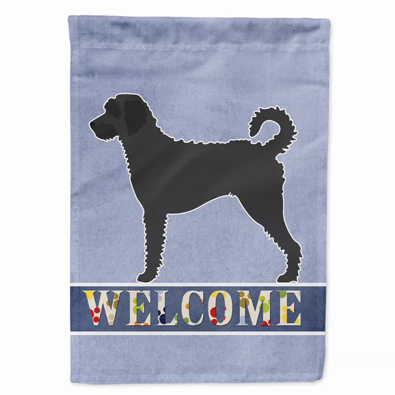 Welcome Flag/Dog Breed Flag Canvas - BB8337CHF