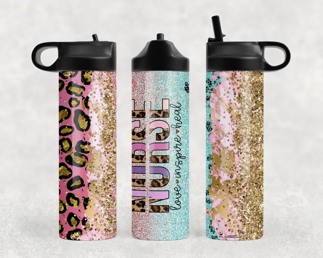 Nurse Steel Water Bottle