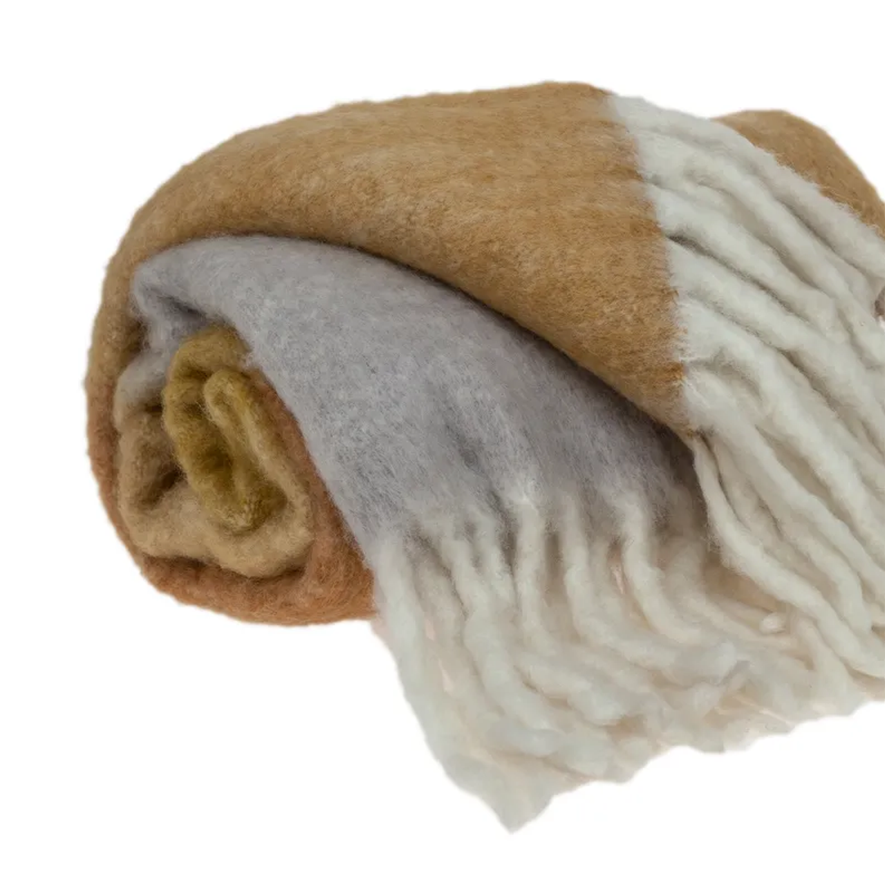 Parkland Collection Mohra Transitional Multi 52" x 67" Woven Handloom Throw