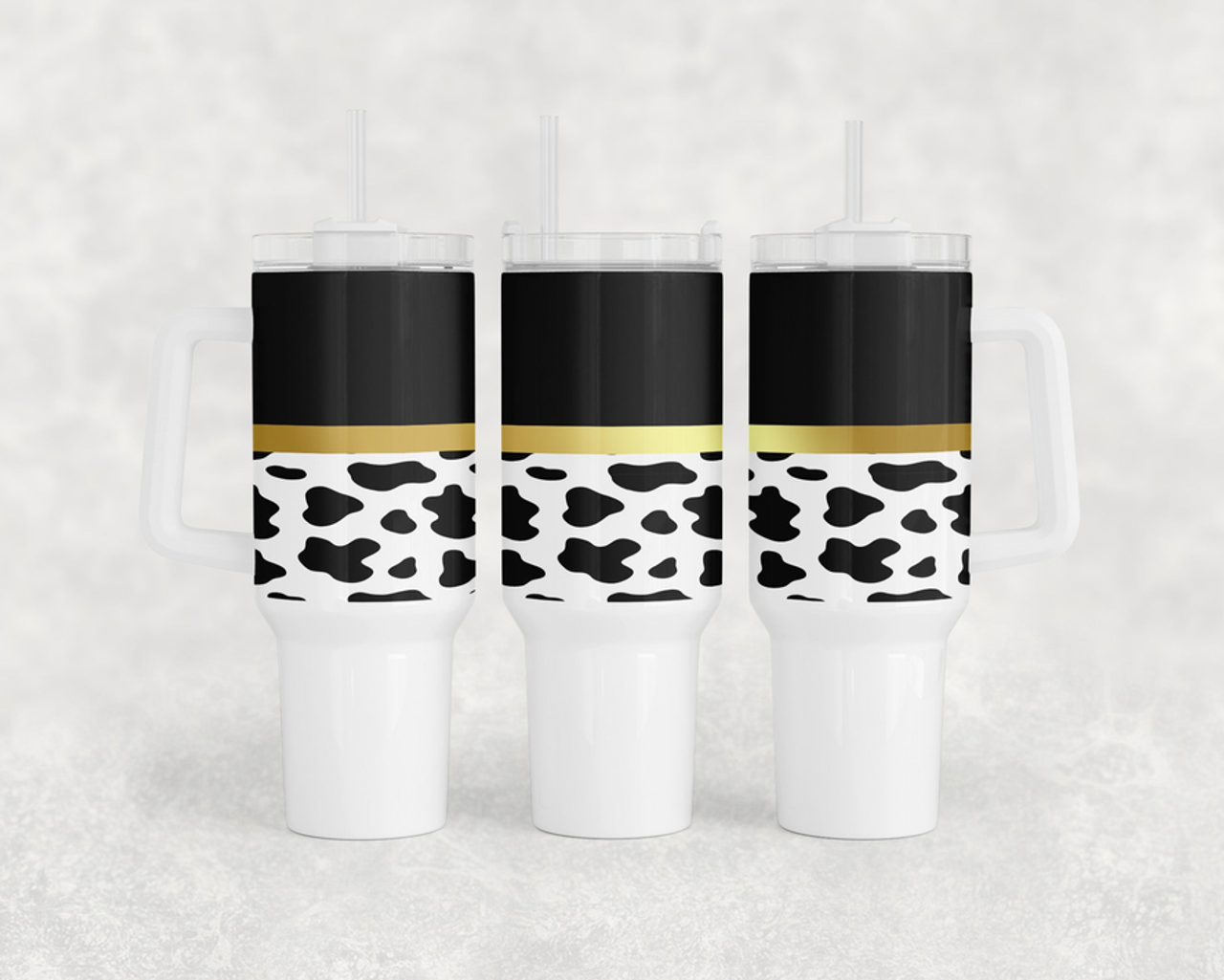 Cow Print 40oz Tumbler