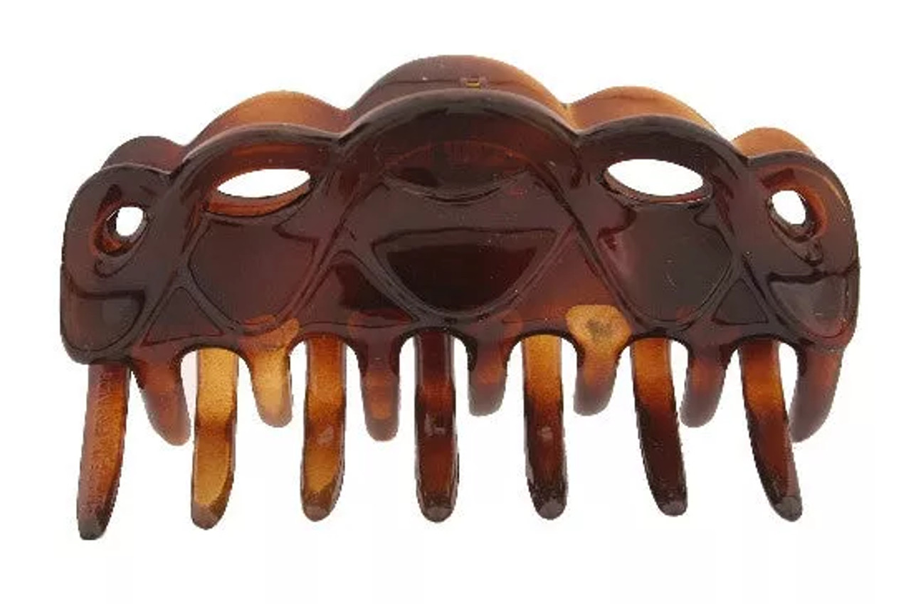 French Maxi Braid Hair Claw Tortoise Shell - 840-04