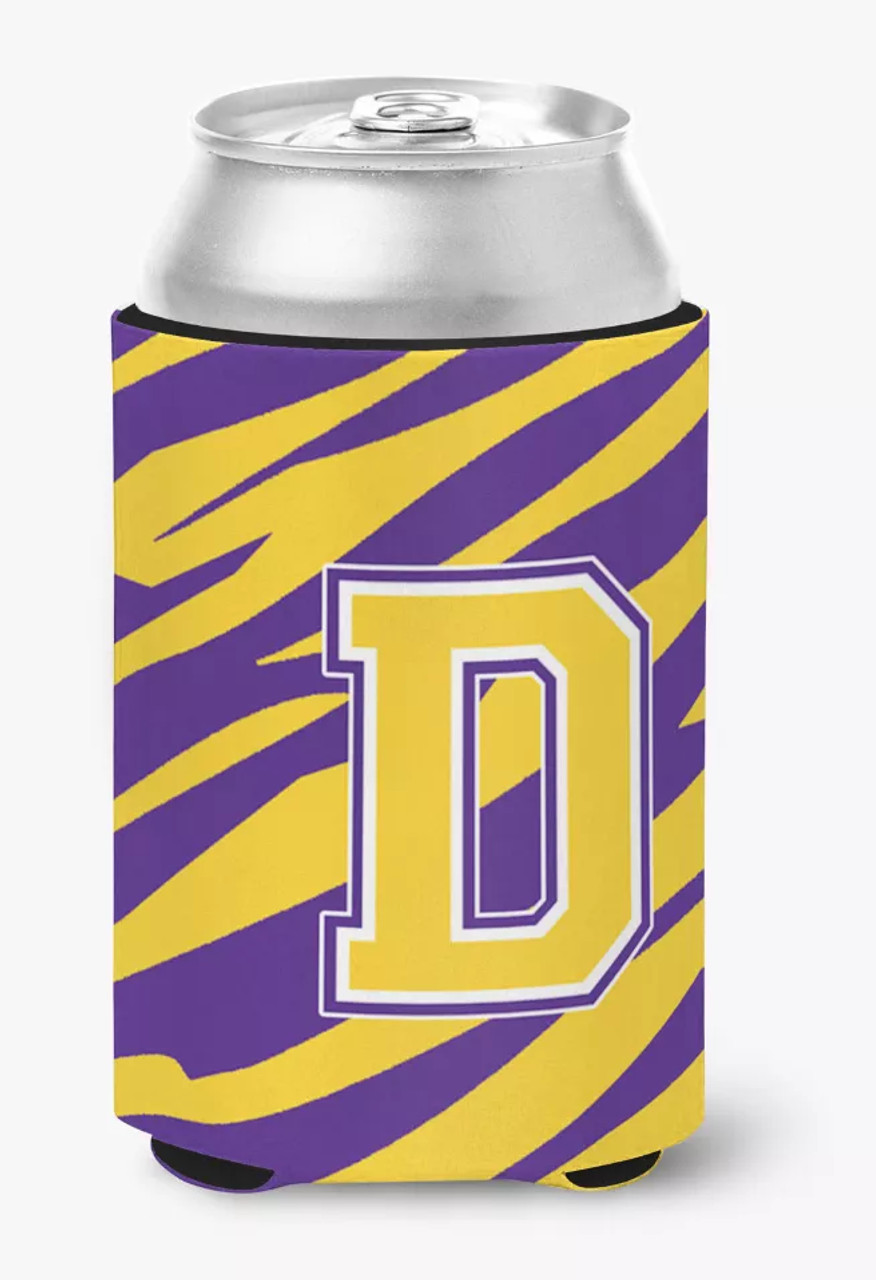 Monogram Letter Can or Bottle Hugger - CJ1022-DCC