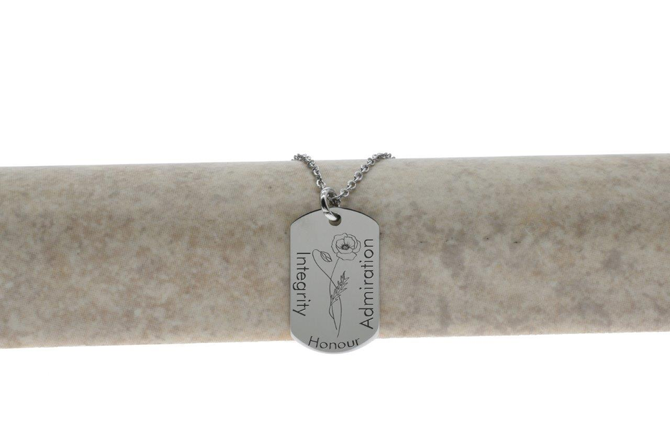 Birth Month Flower Necklace By Pink Box - PinkBox-6-000324