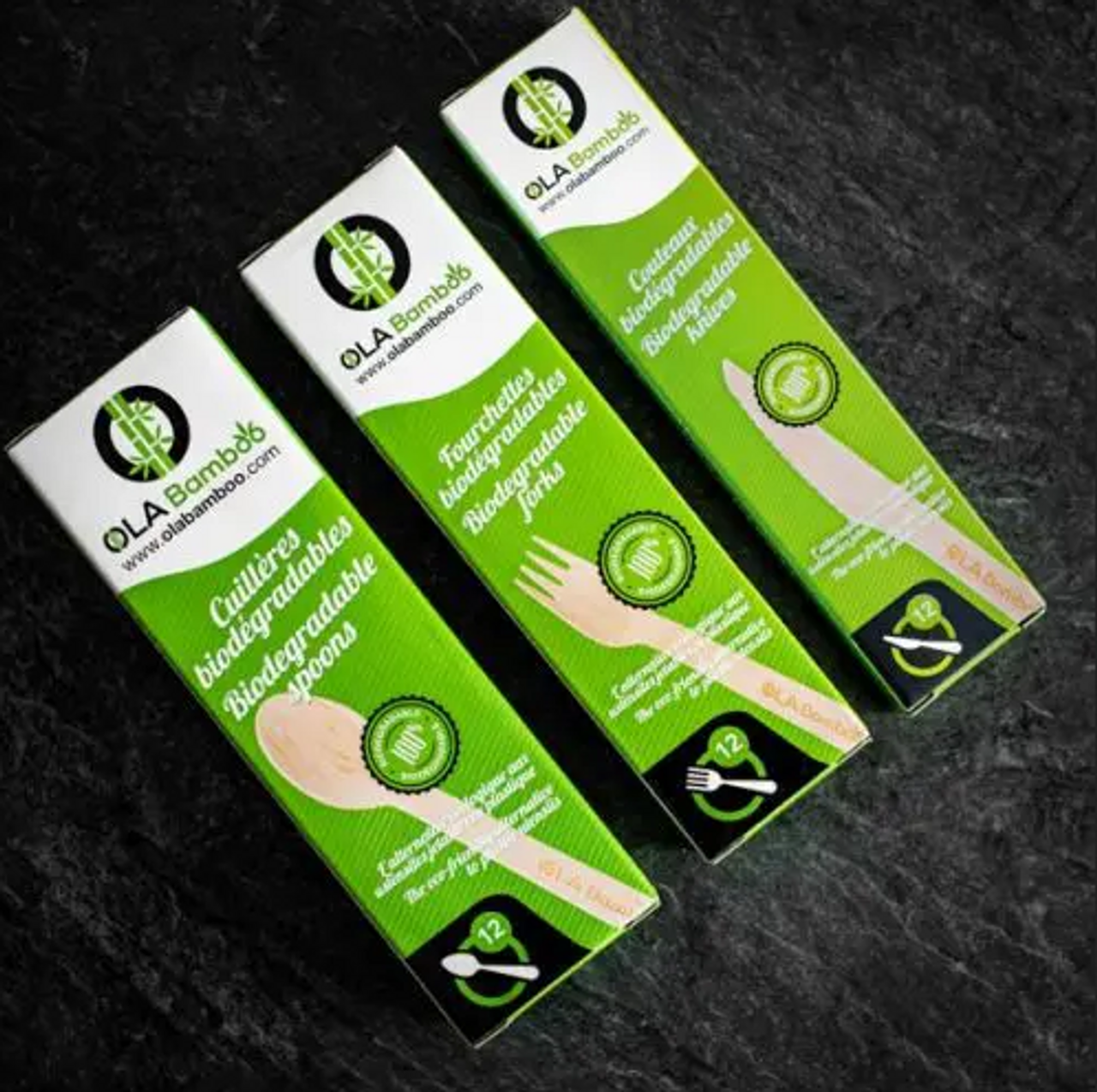 Wooden Utencils - (Pack of 12) - 628110814210