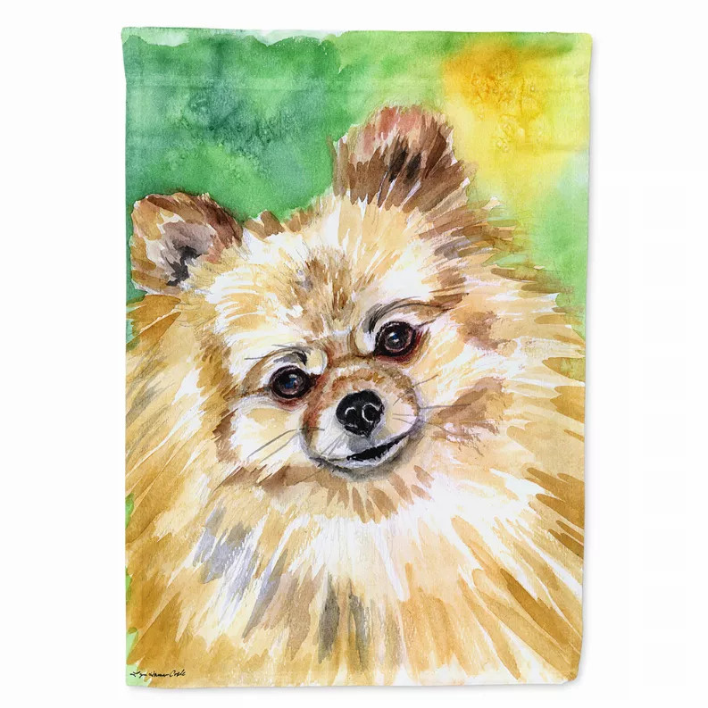 Dog Breed Art Flag Canvas - 7393CHF