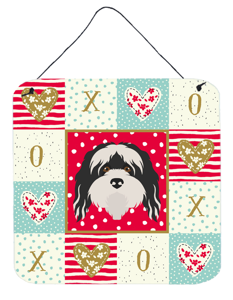 Tibetan Terrier - Dog Face Wall or Door Hanging Prints