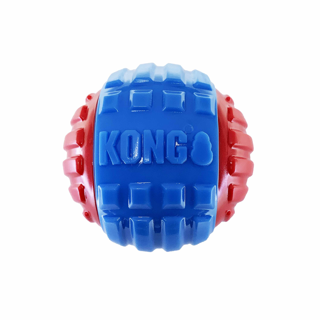 KONG CoreStrength Rattlez Ball Dog Chew Toy Large