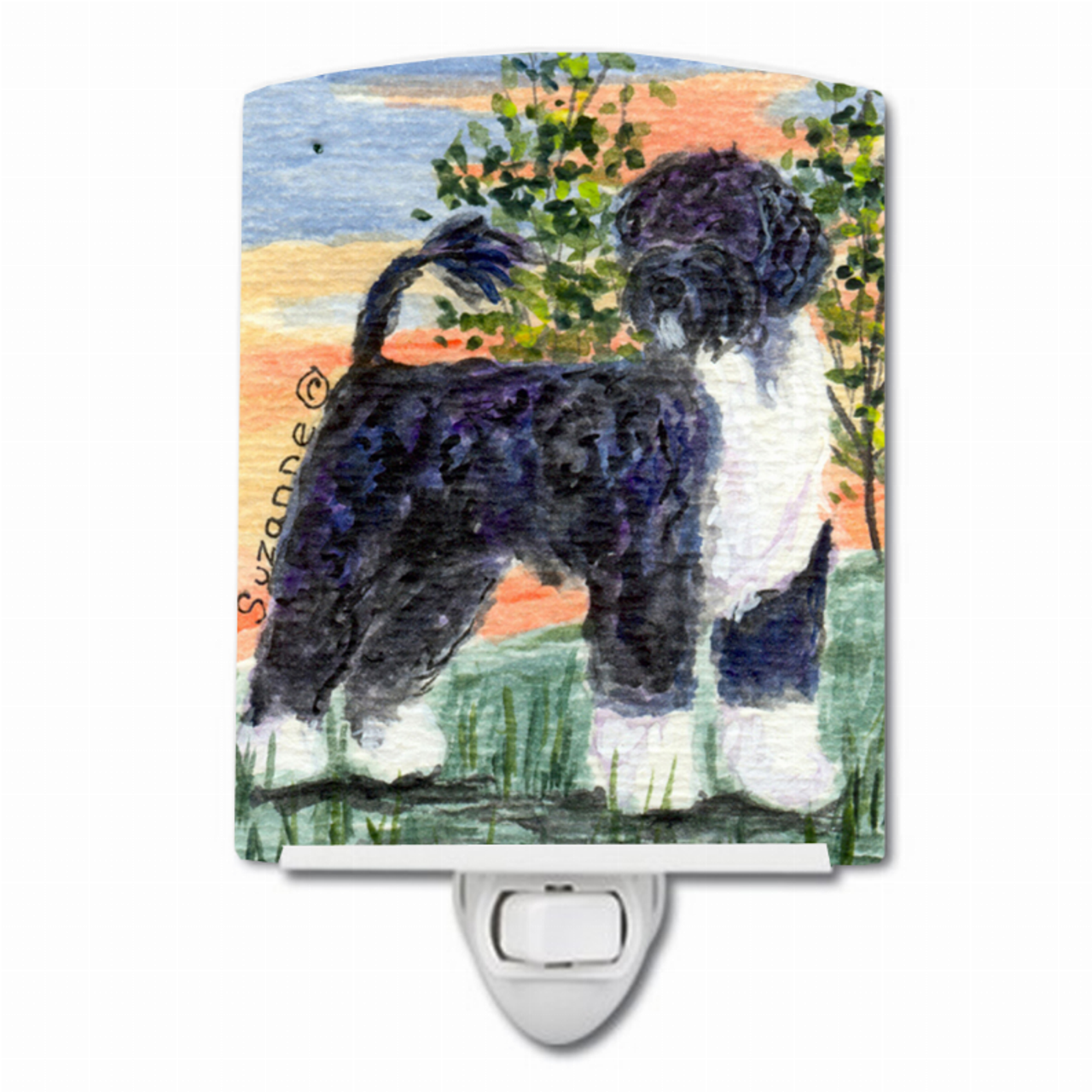 Dog Art Ceramic Night Light - S000213B001695P104087V000