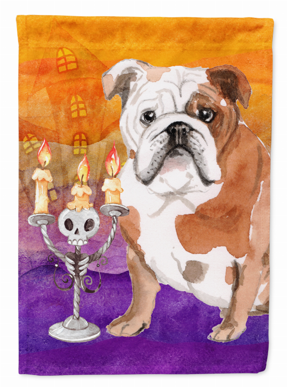Halloween Dog Art Flag Canvas - S000213B001695P001558V025