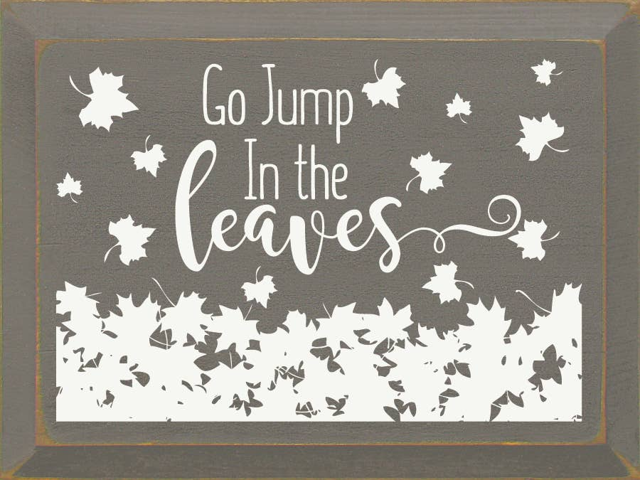 Go Jump In The Leaves - 1814SC-9113