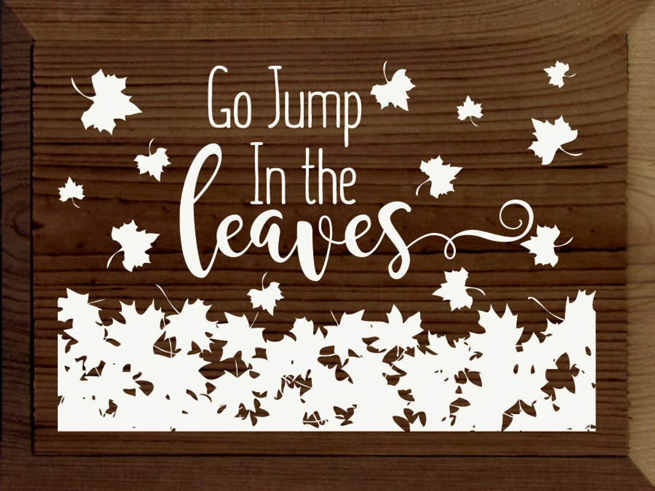 Go Jump In The Leaves - 1817SC-9113