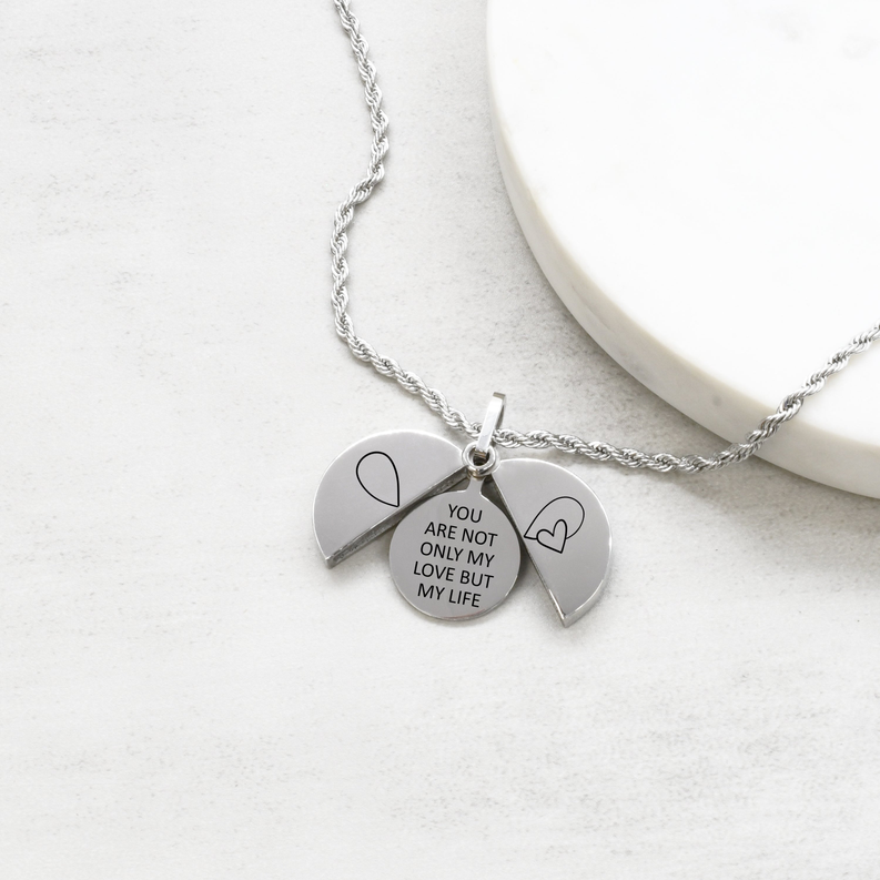 Pink Box Forever Loved Open Lockets - PinkBox3-1356