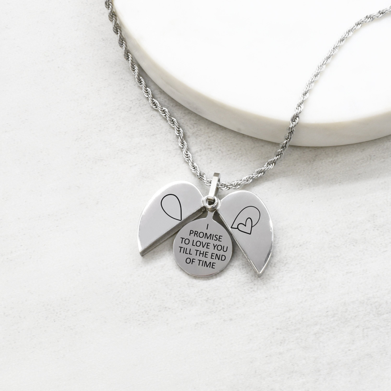 Pink Box Forever Loved Open Lockets - PinkBox3-1325