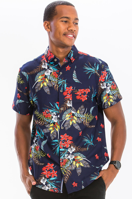 Hawaiian Print Shirt - S002245B002633P001118V000
