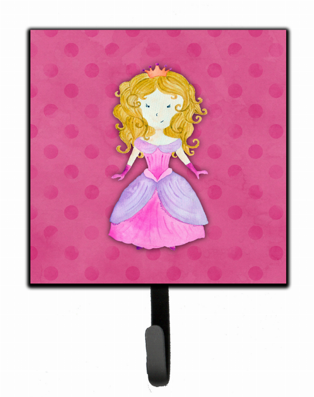 Princess Watercolor Cartoon Art Themed Watercolor Leash or Key Holder