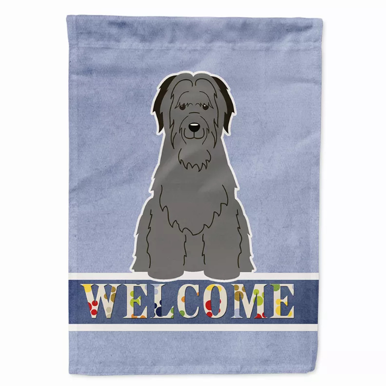 Welcome/Dog Breed Flag Canvas - BB5662CHF