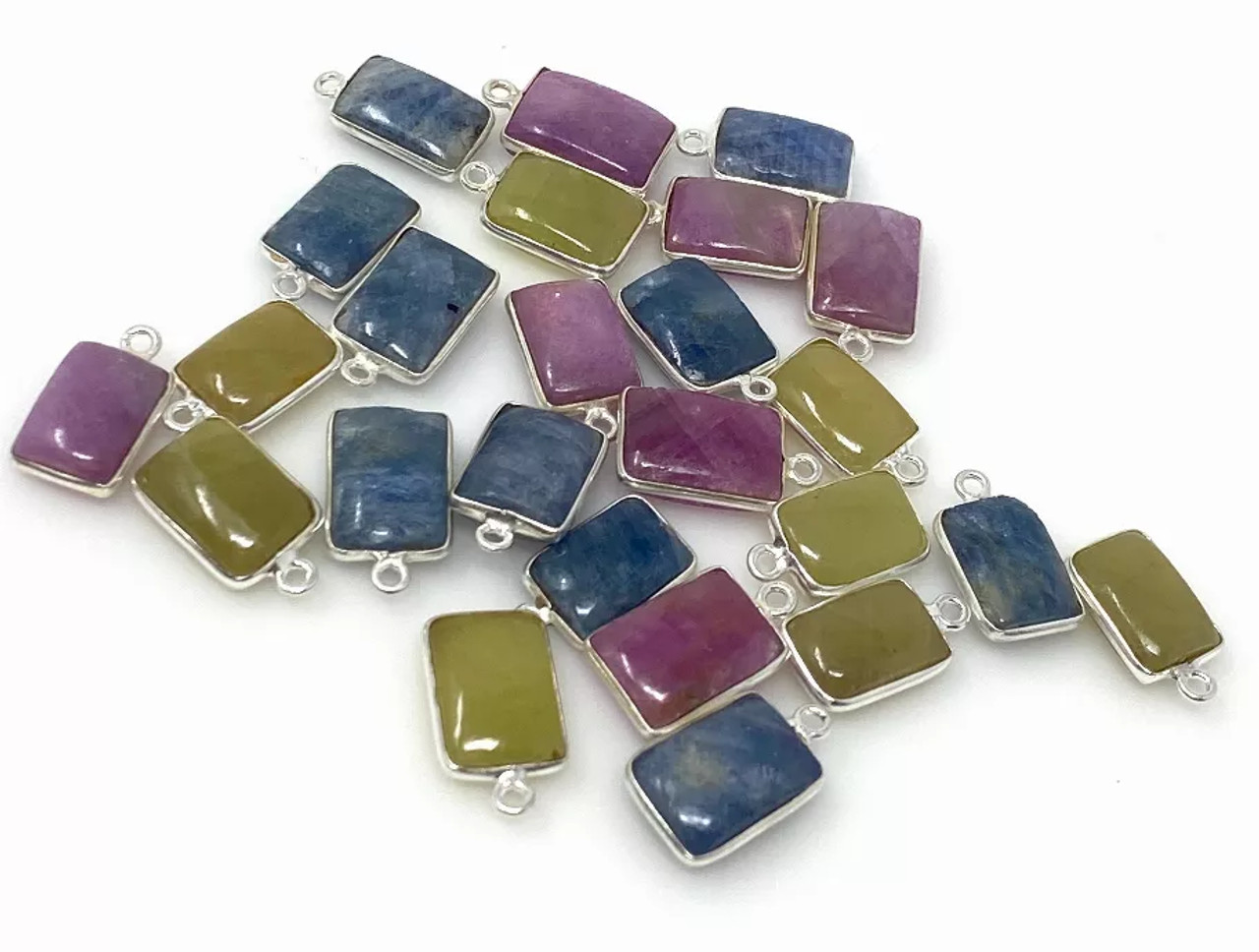 10 Piece/ 15 Piece Natural Gemstone Sapphire Charms, Jewelry Supplies, Bulk  Charms, 16x9mm - 18x11mm 10 Piece/ 15 Piece Natural Gemstone Sapphire Charms, Jewelry Supplies, Bulk  Charms, 16x9mm - 18x11mm