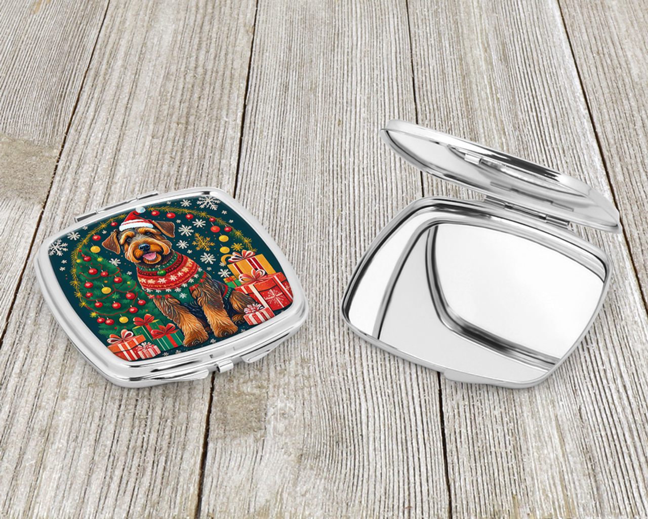 Airedale Terrier Compact Mirror