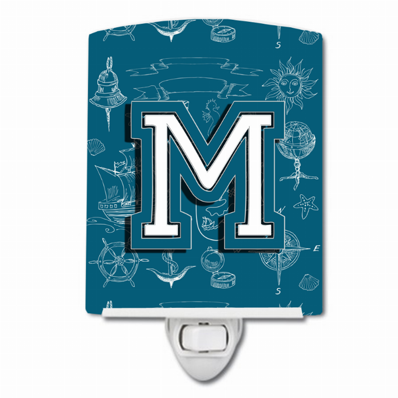 Lettered Ceramic Night Light - CJ2014-MCNL