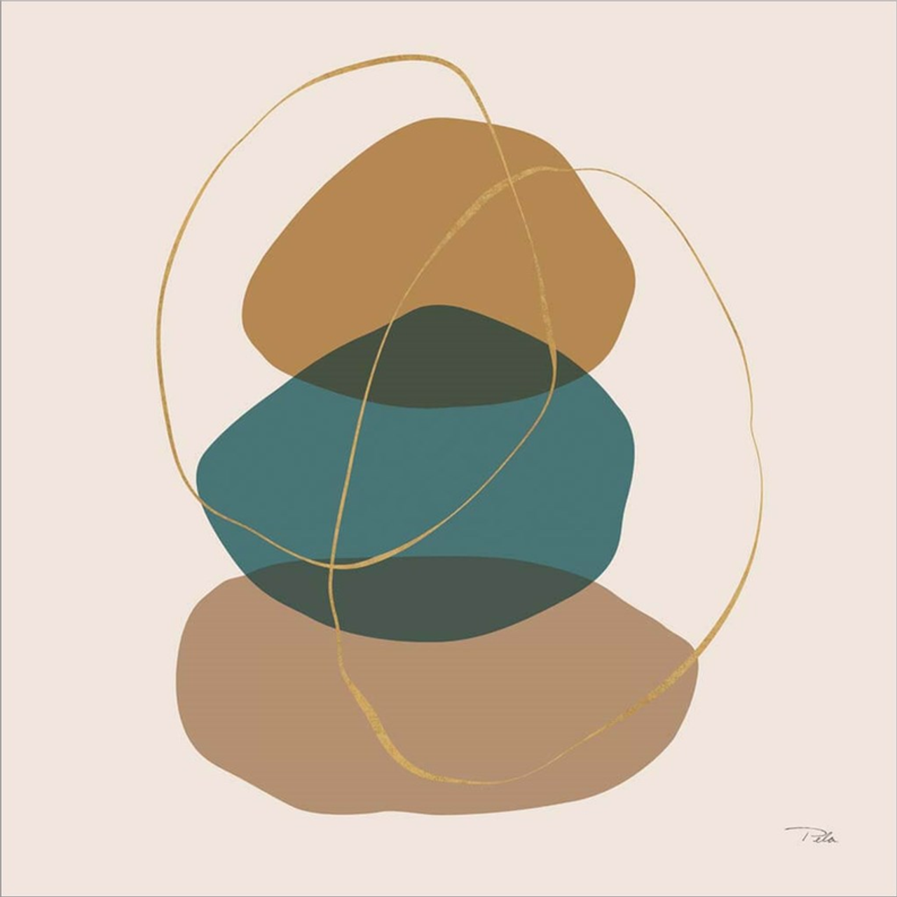 Down to Earth earthy III by Pela, Canvas Art - C1080325-0120000-8CCQAMA