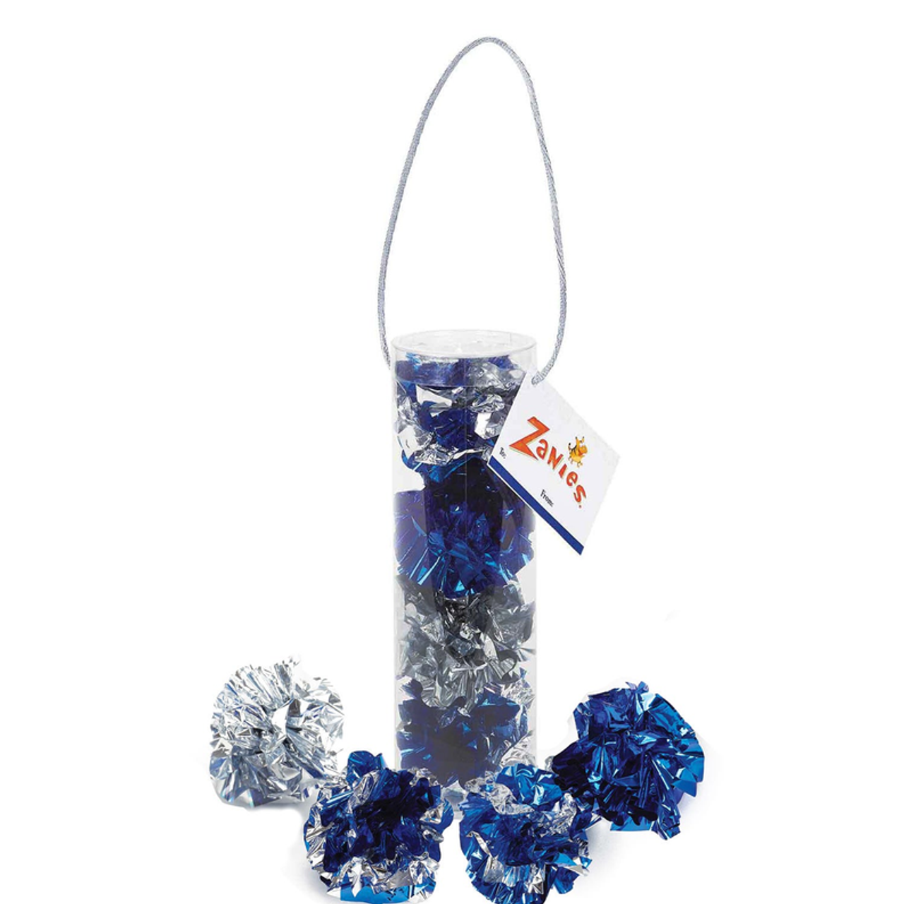 ZA Mylar Ball Canister 4Pk