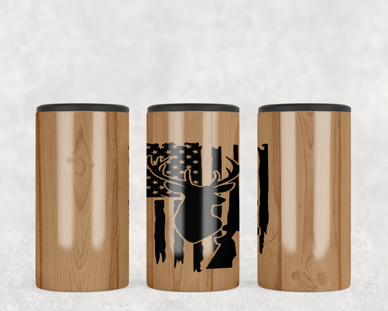 Deer Hunting  Steel can hugger - optional speaker
