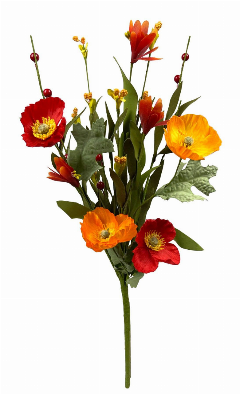 Poppy Fields Bouquet - S001855B002283P000379V002