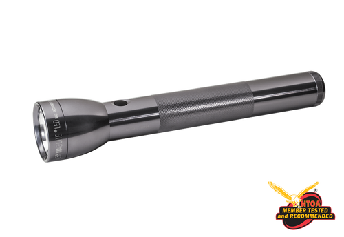 MAGLITE ML300L LED 3-Cell D Flashlight Gray
