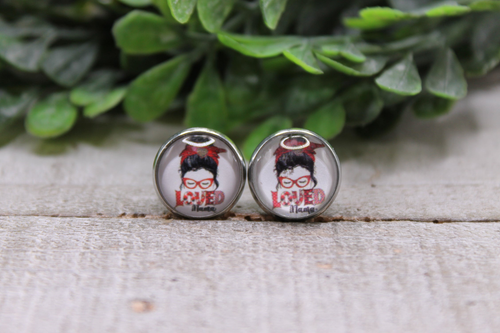LOVED Mama || Stud Earrings