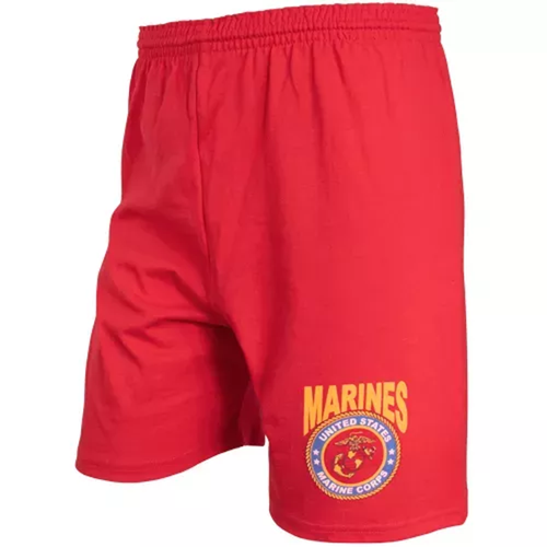Men's Red Running Short - Marines
