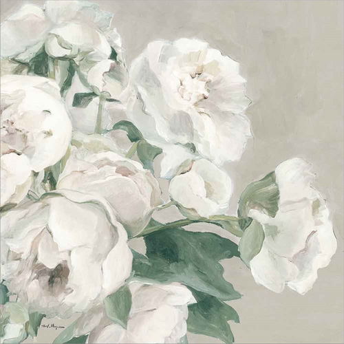 Peonies on Gray Flipped Crop by Marilyn Hageman, Canvas Art - C1087560-0120000-AAAACMA