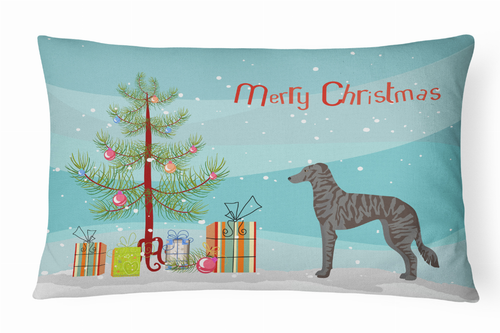 Christmas Tree Dog Art Canvas Fabric Decorative Pillow Style 2 - S000213B001695P001409V000
