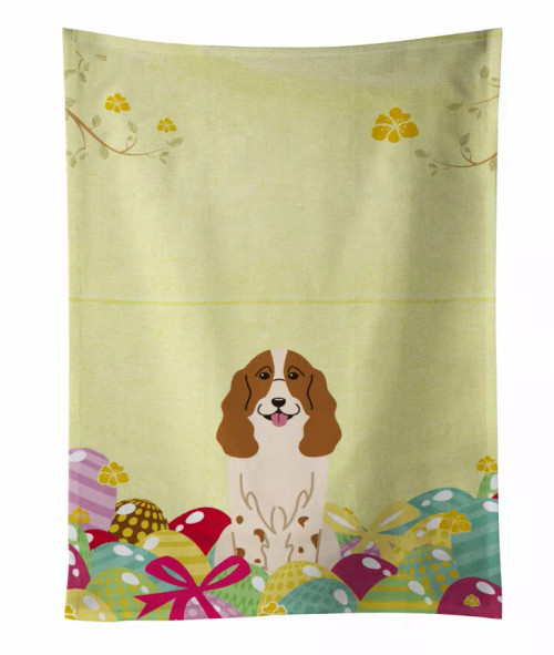 Easter Eggs Design with Dog Kitchen Towel - S000213B001695P084235V000