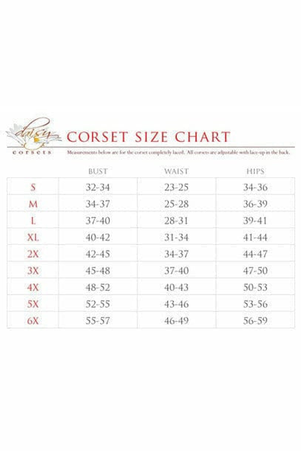 Lavish Lace Corset Belt Cincher - LV-1494-L
