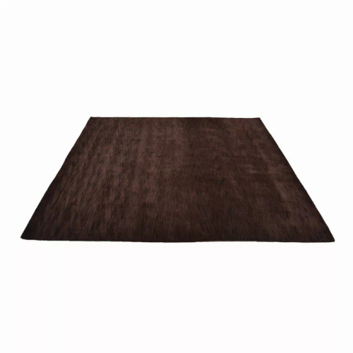 Rugsotic Carpets Hand Knotted Loom Wool Square Area Rug Solid - S001733B002199P000059V007