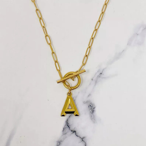 Modern Classic Initial Necklace - Z253832021JDN7000A