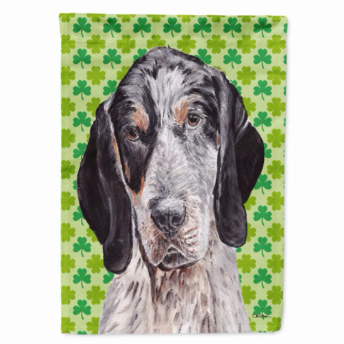 Dog Lucky Shamrock St. Patrick's Day Flag Garden Size - S000213B001695P038626V000