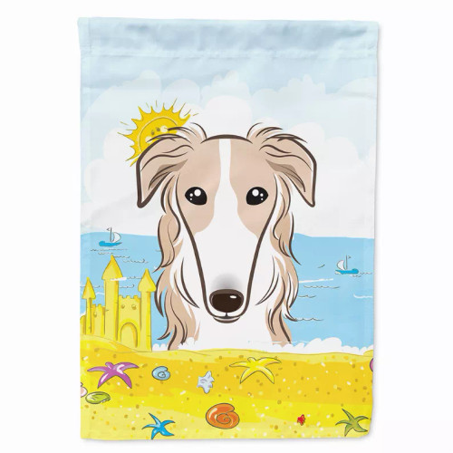 Summer Beach/Dog Breed Flag Canvas - BB2096CHF