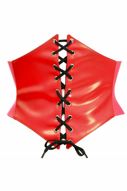 Lavish Patent Corset Belt Cincher - LV-1467-2X